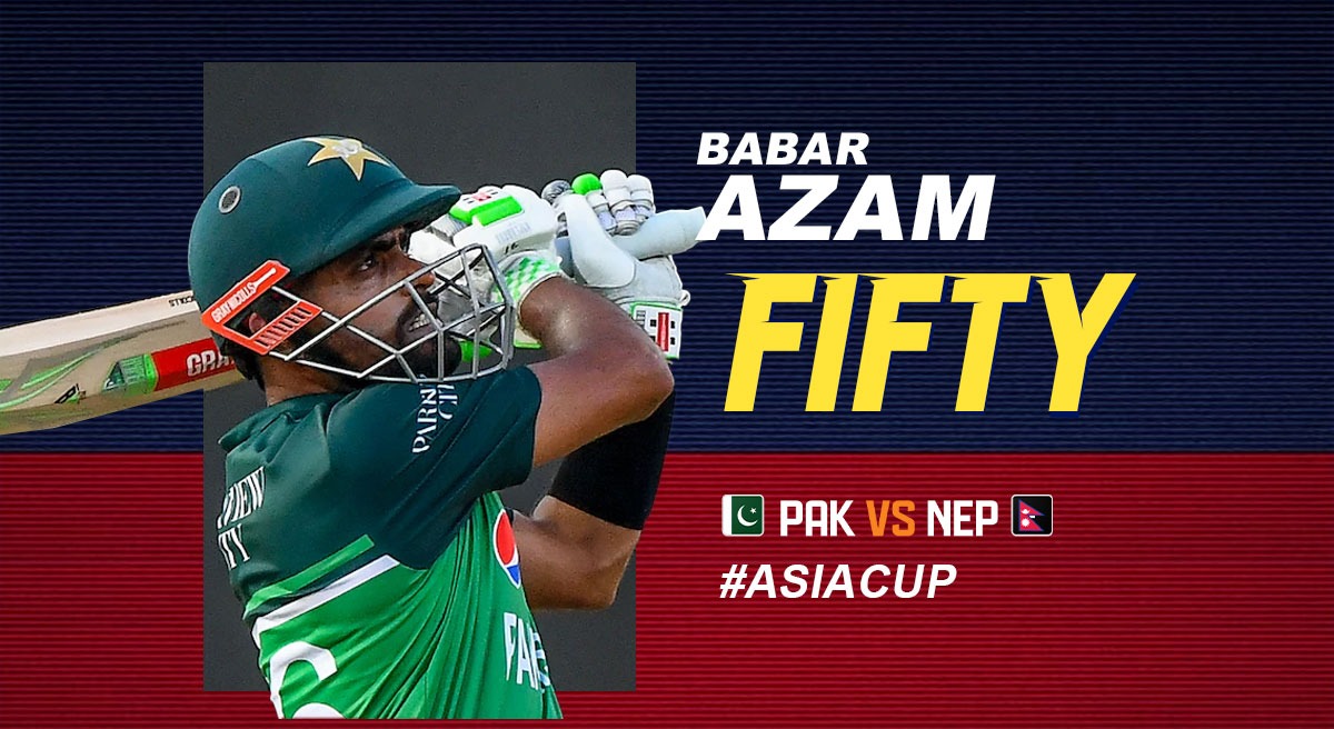 In-form Babar Azam sends warning to India with hat-trick of 50s ahead of IND vs PAK clash