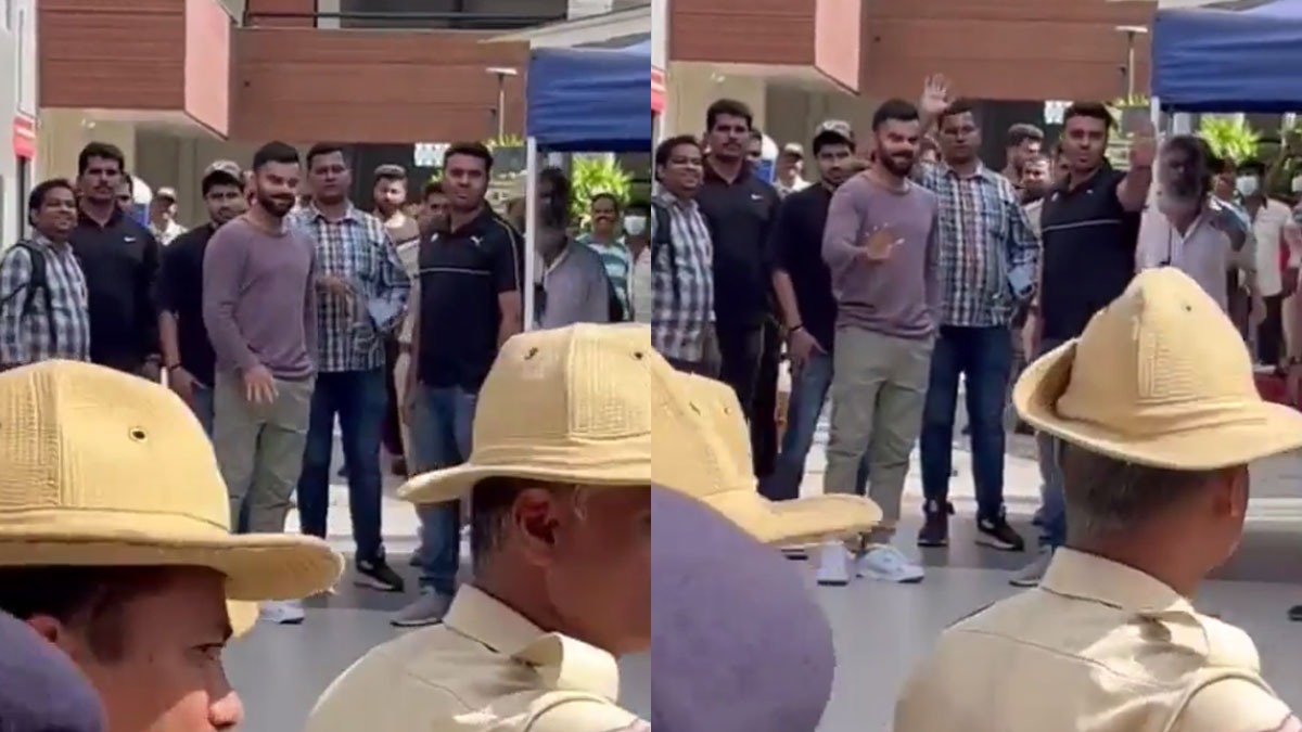 Fans get Glimpse of Virat Kohli as Star batter visits Educational Institute in Bangalore