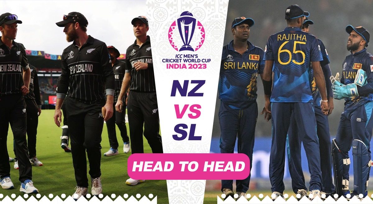 NZ vs SL Head to Head record ahead of their World Cup 2023 clash in Bengaluru