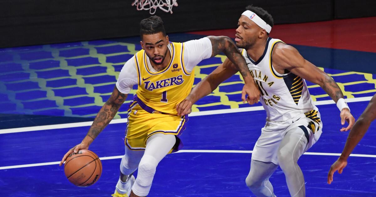 D'Angelo Russell gets revenge on Bruce Brown in Lakers win