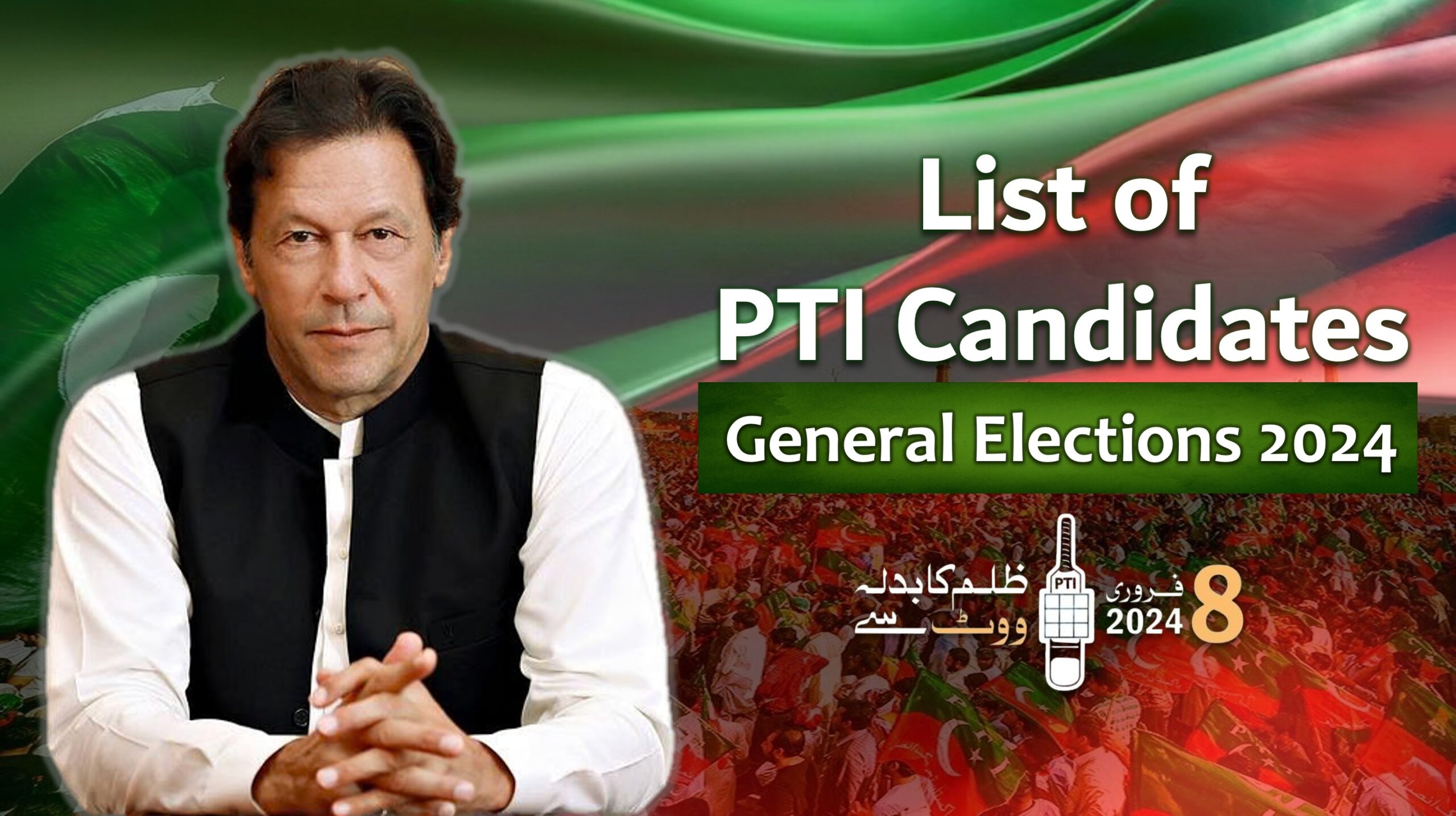 PTI Candidates for Elections 2024