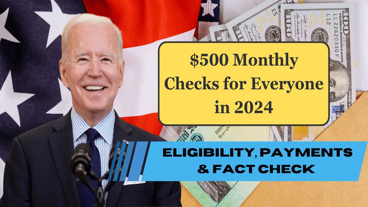 500 Monthly Check September 2024