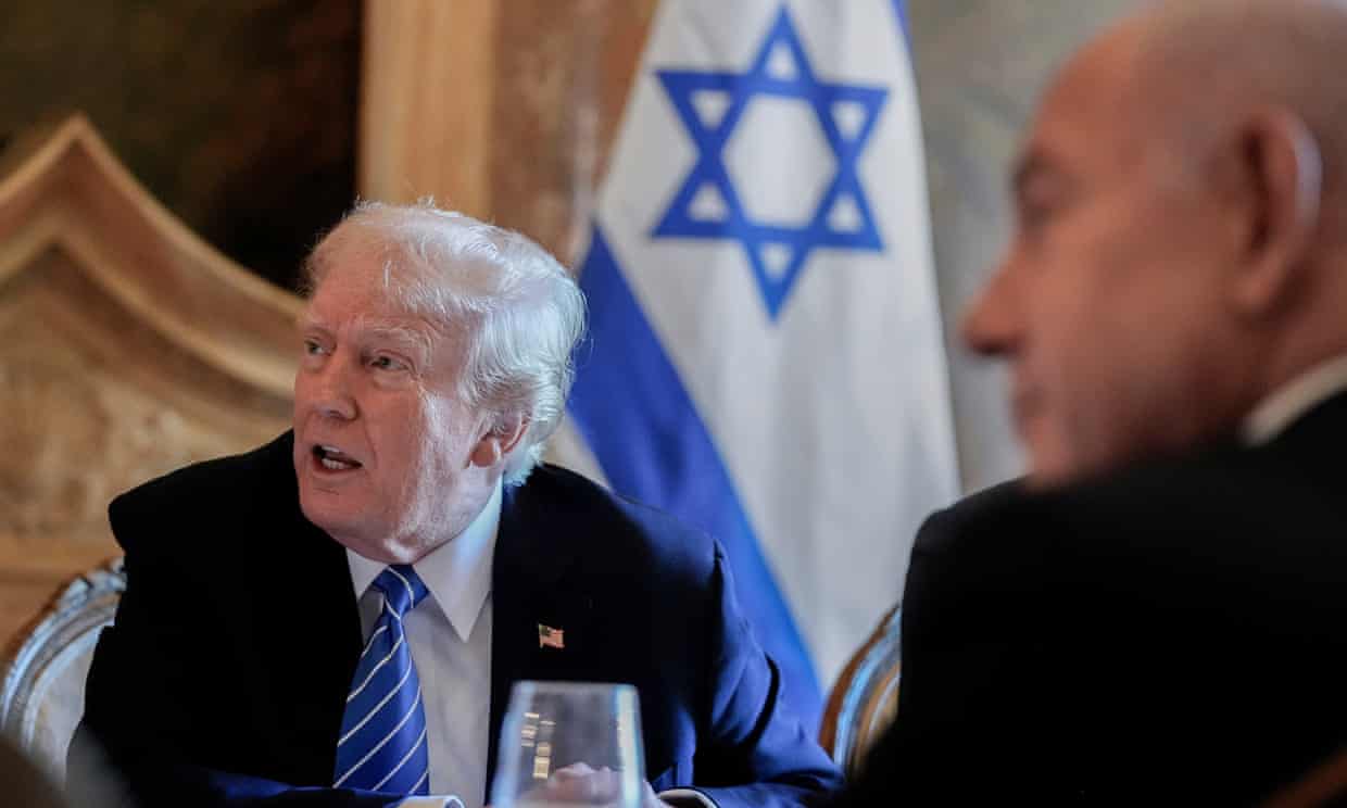 Trump suggests Palestinians leave Gaza
