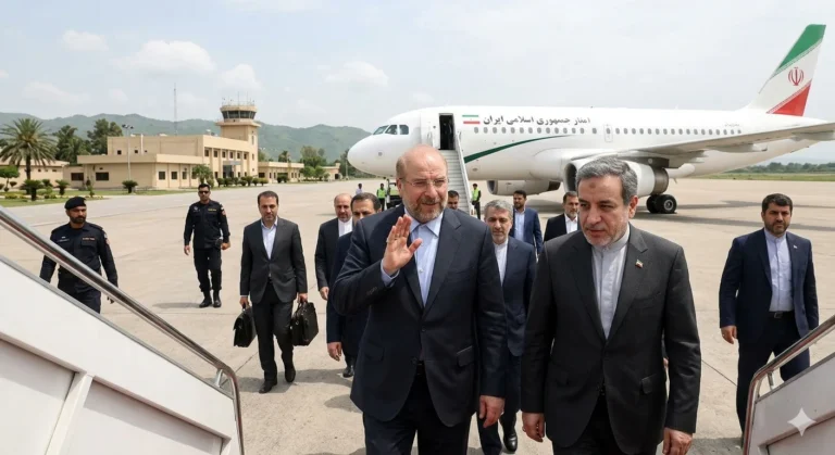 Ghalibaf Slams US Tactics as Iranian Delegation Departs Islamabad in Mourning