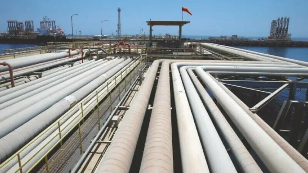 Gas pipeline infrastructure representing supply disruption in Balochistan