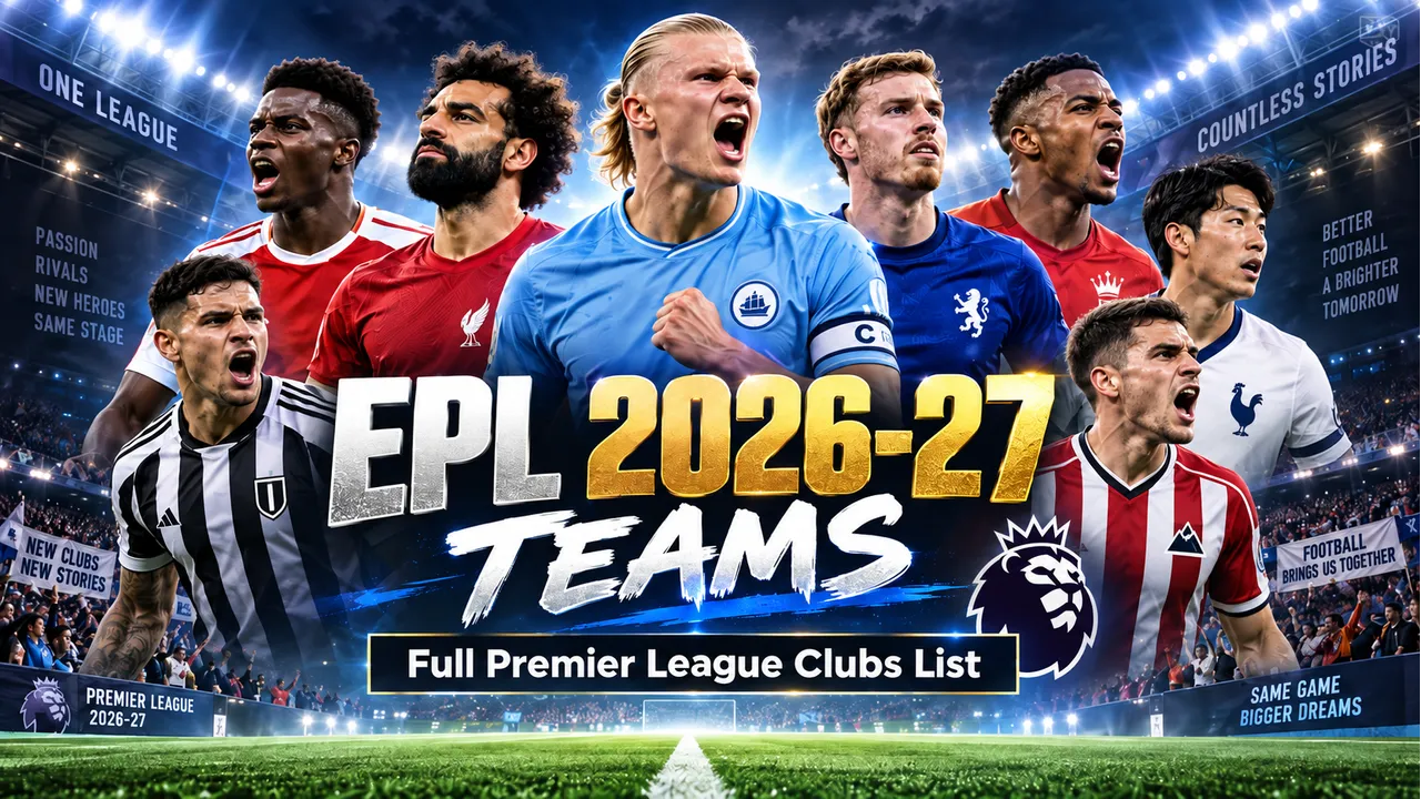 EPL 2026-27 Teams