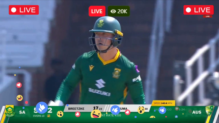 AUS vs SA 2026 Live – SA vs AUS Live Streaming Free – Star Sports Live Match – Australia vs South Africa, 1st ODI Live Online
