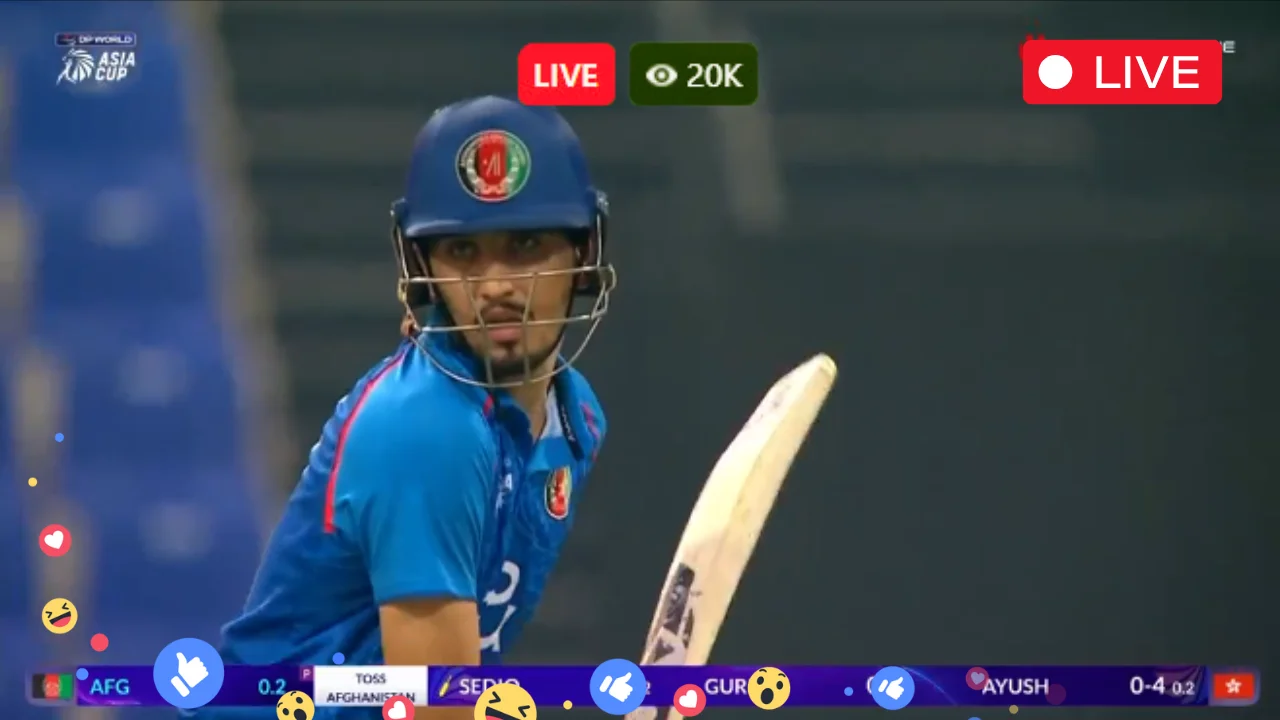 Asian Games 2026 Live Online – AFG vs NEP Live Streaming Free – Star Sports Live Match – Afghanistan vs Nepal, 4th Match, Group A Live Streaming Today