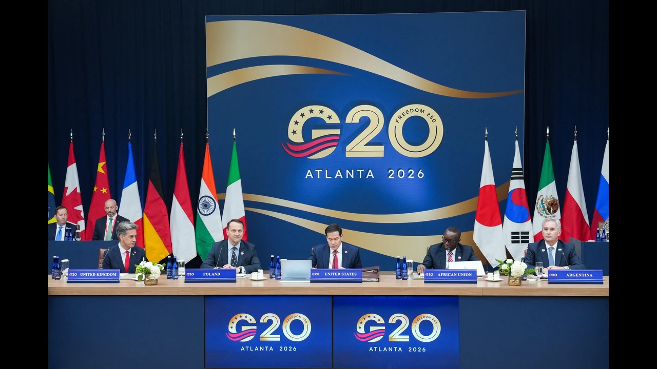 G20 Foreign Ministers Meeting Atlanta 2026