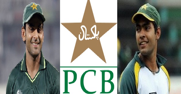 PCB issues notices to Muhammad Hafeez, Umar Akmal