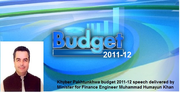 Khyber Pakhtunkhwa budget to be presented on June 11,2011